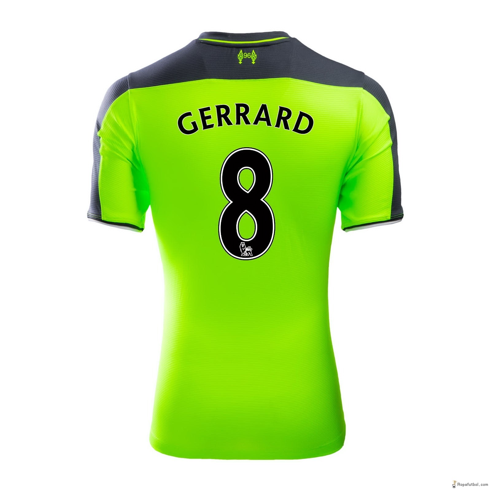 Camiseta Liverpool Replica Tercera Ropa Gerrard 2016/17 Verde